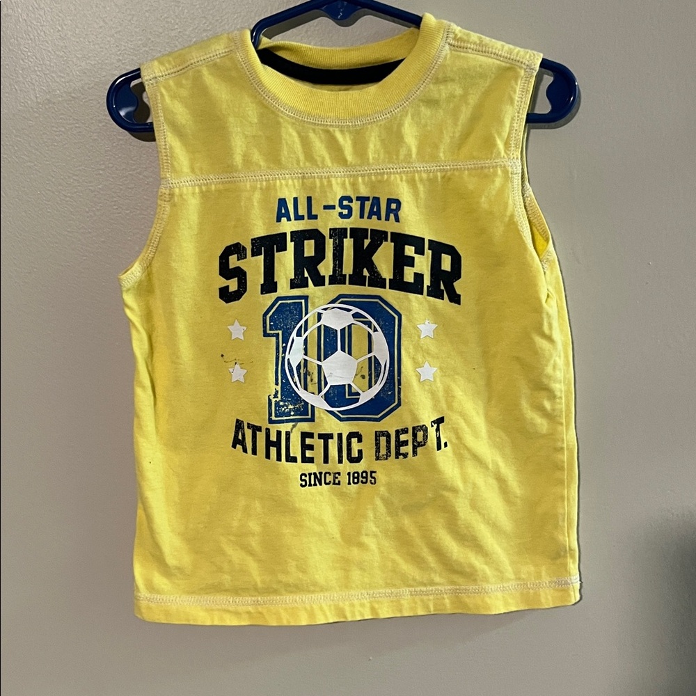 OshKosh B'gosh Yellow Toddler 2T Boys Tank Top